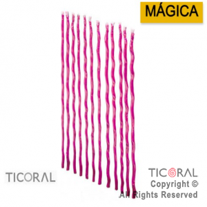 VELA 2327 IRREGULAR MAGICA 16 CM FUCSIA x 12